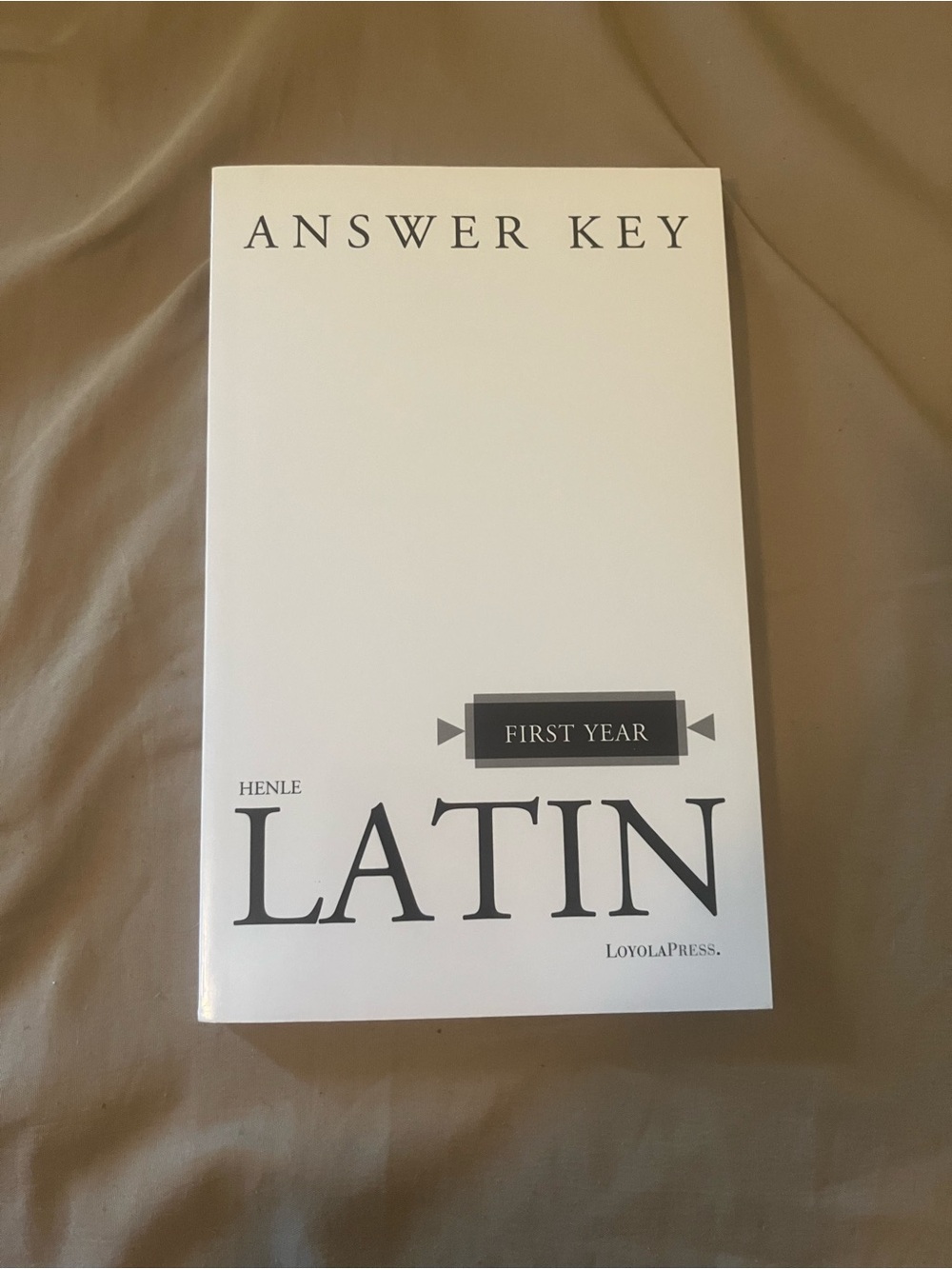 Henle Latin First Year Answer Key